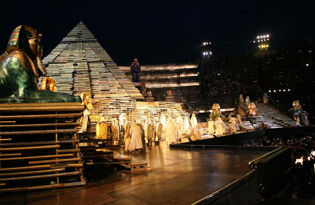 Anna Netrebko y Yusif Eyvazov en la Arena de Verona