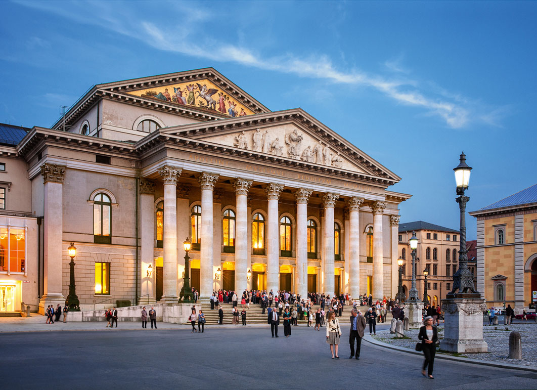 Teatro Nacional de Múnich, Nationaltheater München, sede de la Bayerische Staatsoper