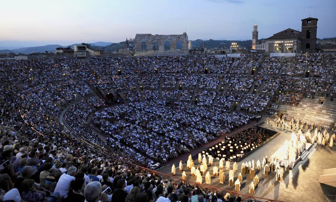 Nabucco en la Arena de Verona