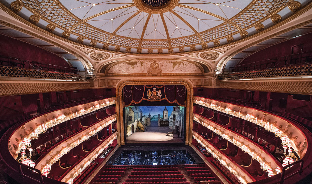 Interior de la Royal Opera House